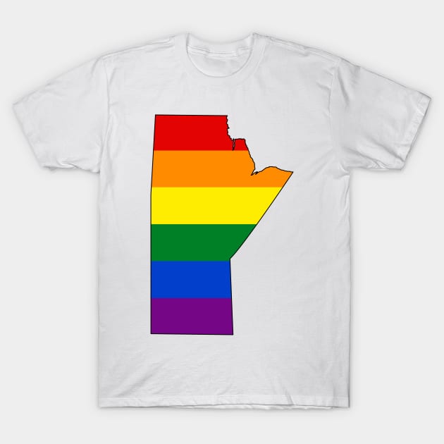 Manitoba Pride! T-Shirt by somekindofguru